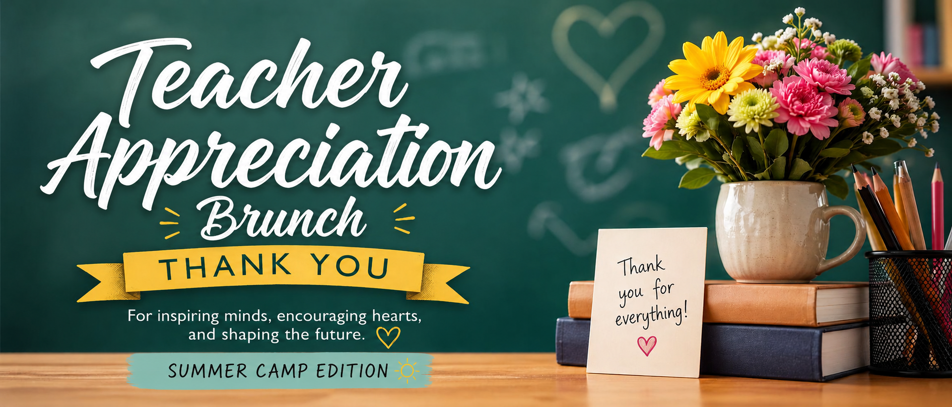 Eli, Neo, & Neb's Teachers Appreciation Brunch — Summer Camp Edition